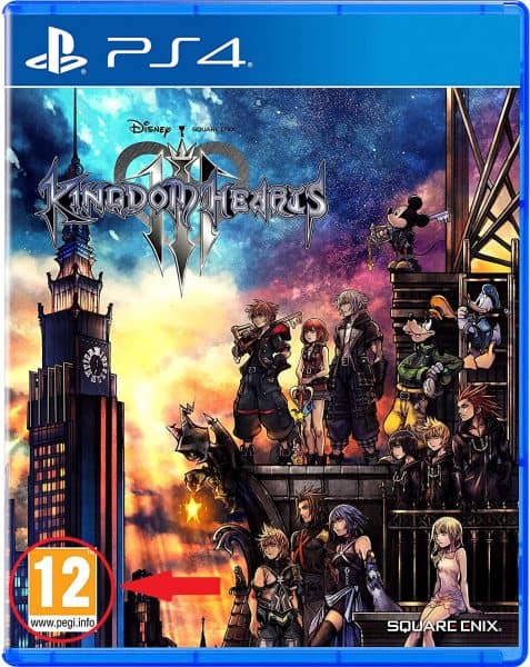 Kingdom Hearts III BoxArt