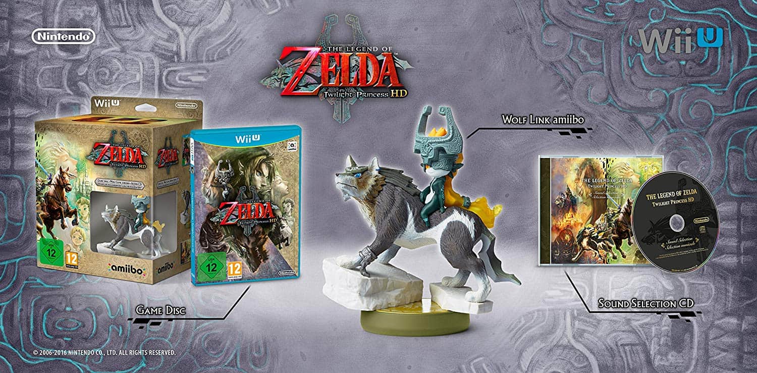 Amiibo Nintendo Limited edition The Legend of Zelda Twilight Princess