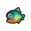 Animal Crossing Pesce Piranha