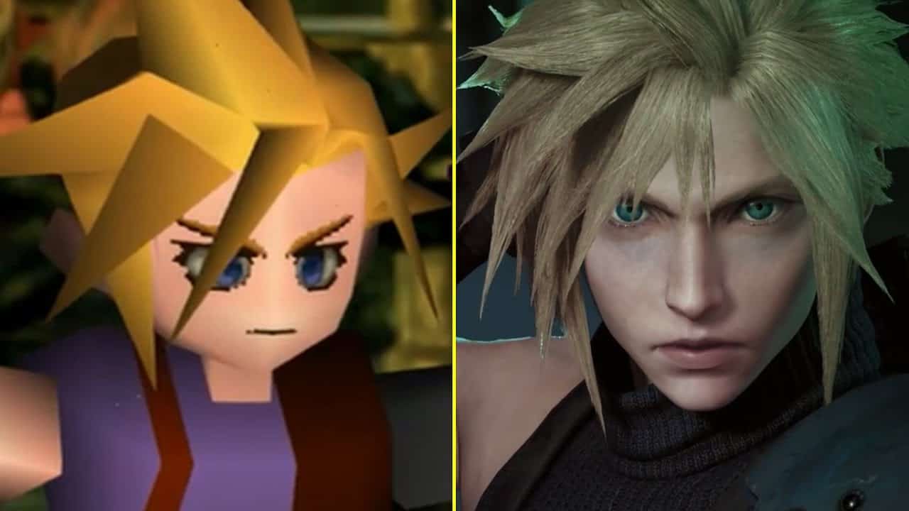 Final Fantasy VII Remake comparazione grafica