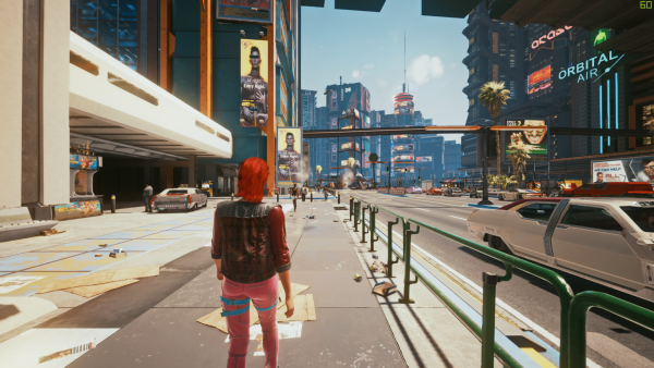 cyberpunk 2077 third person