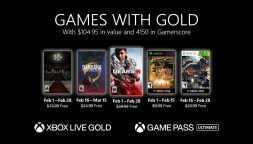Xbox, annunciati i Games with Gold di febbraio 2021