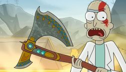 God of War Ragnarok: online un singolare trailer crossover con Rick e Morty