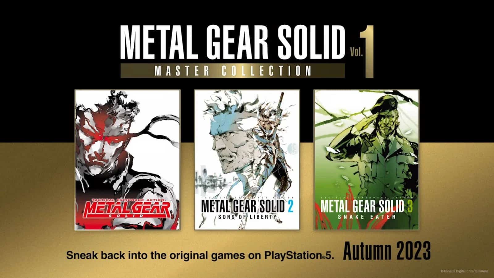 Metal Gear Solid, Metal Gear Solid 2: Sons of the Patriots e Metal Gear Solid 3: Snake Eater